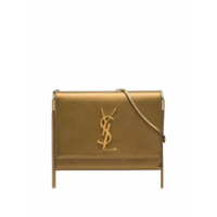 Saint Laurent Bolsa box Kate - Marrom