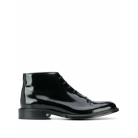 Saint Laurent Bota com cadarço - Preto