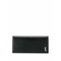 Saint Laurent Carteira monogramada - Preto