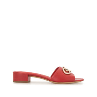 Salvatore Ferragamo Mule Gancio - Vermelho