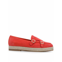 Santoni Espadrille com fivela - Vermelho