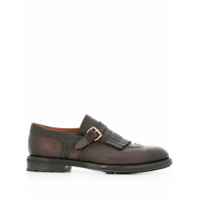 Santoni Mocassim de couro - Marrom