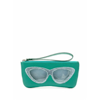 Sarah Chofakian Porta óculos Gatinho - Verde