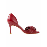 Sarah Chofakian Sapato de couro - Vermelho