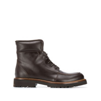 Scarosso Ankle boot com cadarço - Marrom