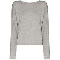 Skin Blusa com gola canoa - HTG HEATHER GREY