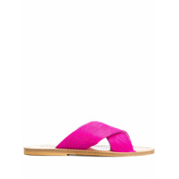 Solange Sandália de couro - Rosa