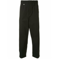 SOPHNET. Calça slim cropped - Preto