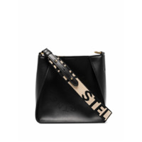 Stella McCartney Bolsa com logo - Preto