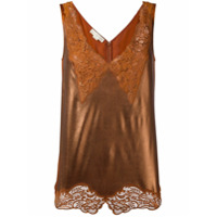 Stella McCartney Camisola de renda - Amarelo