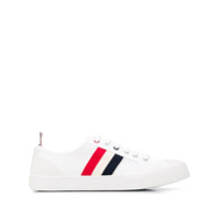Thom Browne Tênis cano baixo - Branco