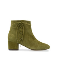 Tila March Ankle boot com cadarço - Verde