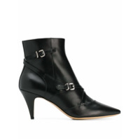 Tod's Ankle boot bico fino de couro - Preto