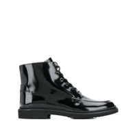 Tod's Ankle boot com cadarço - Preto