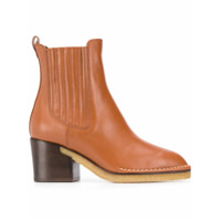 Tod's Ankle boot com salto 70mm - Marrom