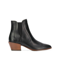 Tod's Ankle boot de couro - Preto