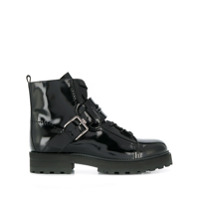 Tod's Bota biker com fivela - Preto