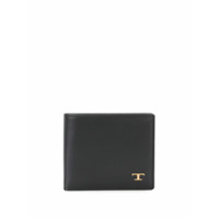 Tod's Carteira com placa de logo - Preto