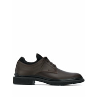 Tod's chunky leather lace-up shoes - Marrom