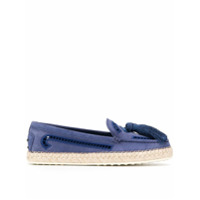 Tod's Espadrille com borla - Azul