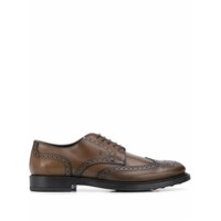 Tod's leather brogues - Marrom