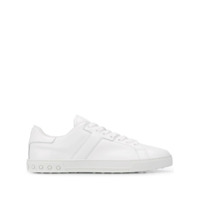 Tod's leather lace-up sneakers - Branco