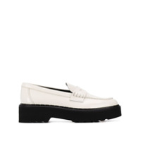 Tod's leather loafers - Branco