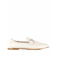 Tod's Mocassim com detalhe em T - Branco