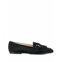 Tod's Mocassim com duplo T - Preto