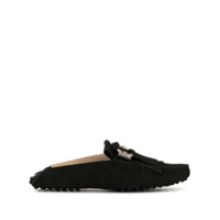 Tod's Mocassim com franjas - Preto