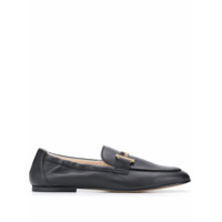 Tod's Mocassim com logo T - Preto