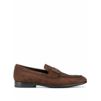 Tod's Mocassim com T monogramado - Marrom