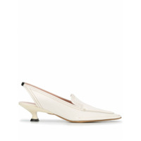 Tod's Mocassim com tira posterior - Branco