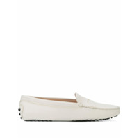 Tod's Mocassim de couro granulado - Branco