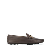 Tod's Mocassim Gimmino com duplo T - Marrom