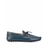 Tod's Mocassim Gommino com cadarço - Azul