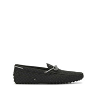 Tod's Mocassim xadrez - Preto