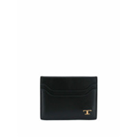 Tod's Porta-cartões com logo - Preto