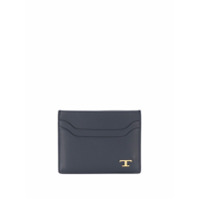 Tod's Porta-cartões com placa T - Azul