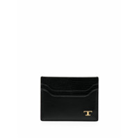 Tod's Porta-cartões monogramado - Preto