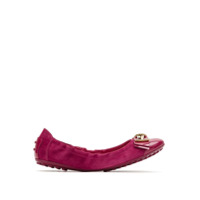 Tod's Sapatilha de couro - Vermelho