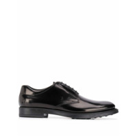 Tod's Sapato derby com logo gravado - Preto