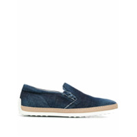 Tod's slip-on denim sneakers - Azul
