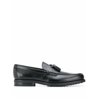 Tod's tassel-embellished loafers - Preto