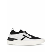 Tod's Tênis com logo T - Preto