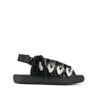 Toga Pulla Sandália com fivela - Preto