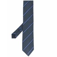 Tom Ford diagonal stripe silk tie - Azul