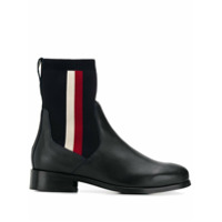 Tommy Hilfiger Ankle boot de couro - Azul