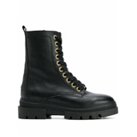 Tommy Hilfiger chunky combat boots - Preto