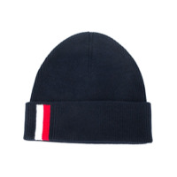 Tommy Hilfiger Gorro com logo bordado - Azul